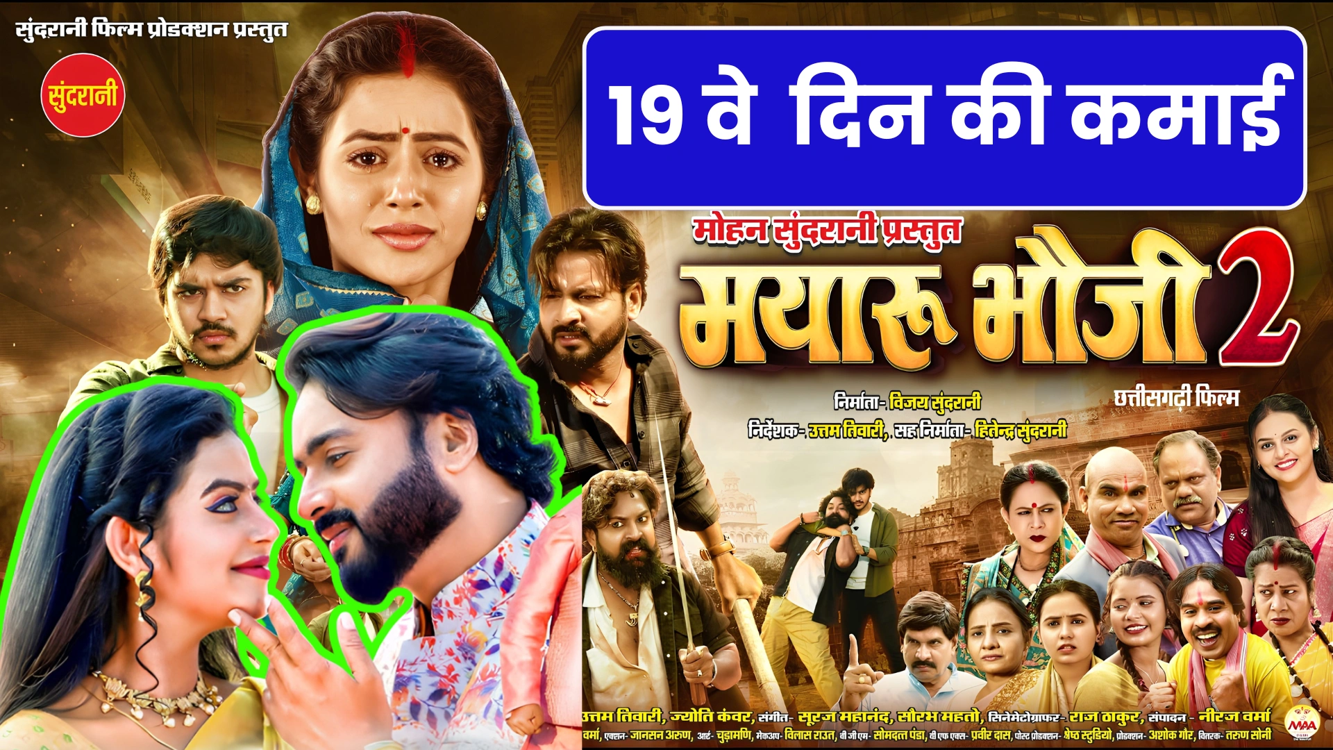 Mayaru Bhauji 2 Cg Movie Day19 Box Office Collection